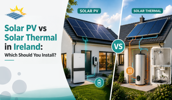 Solar PV vs Solar Thermal Ireland